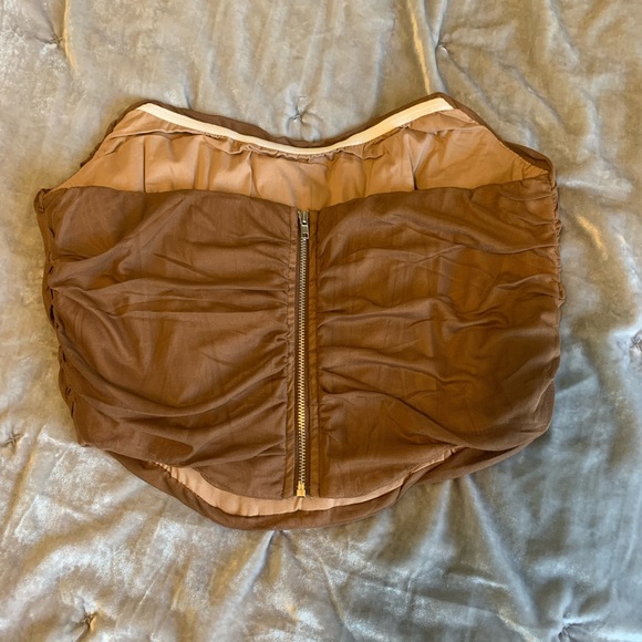 Brown corset top - Picture 2 of 3